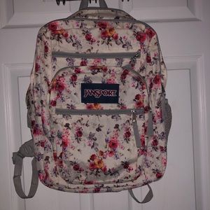 flower jansport backpack